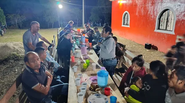La cena del primer día